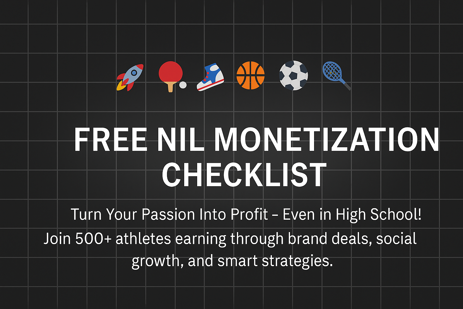 NIL Monetization Checklist Preview